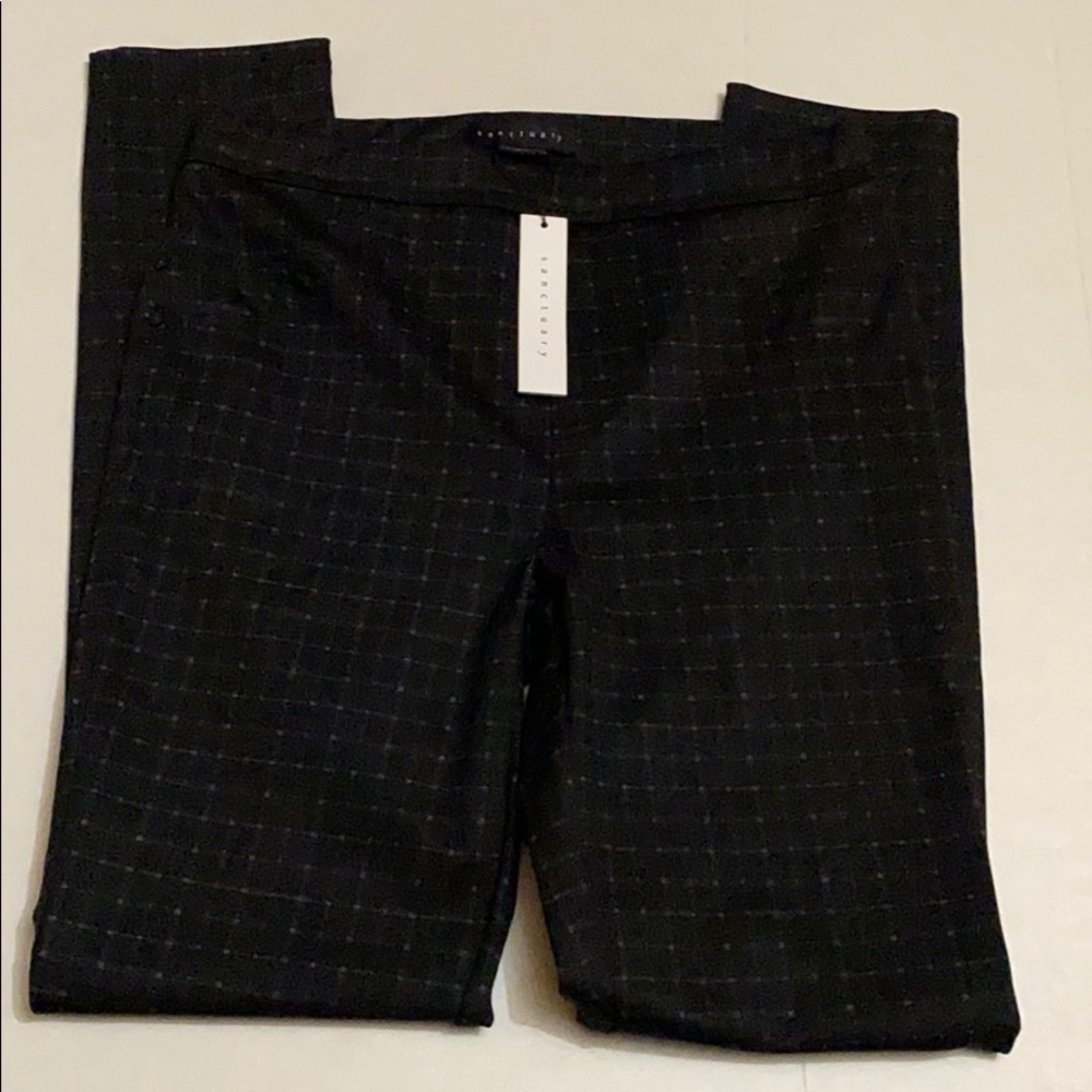 Sanctuary Grease Legging in Yorke Plaid
